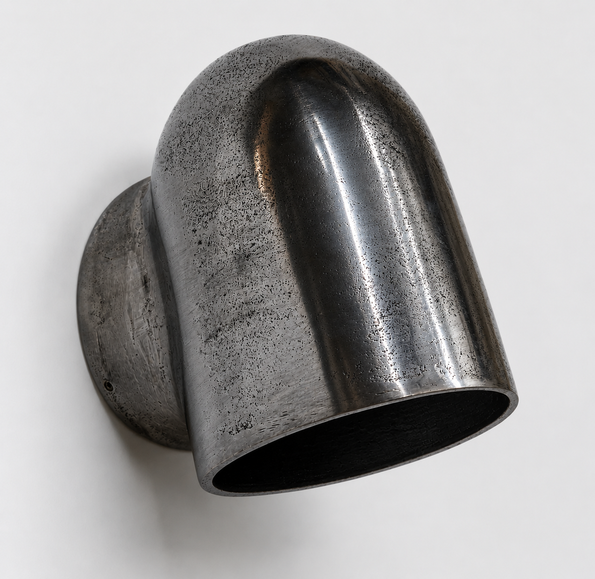 Brassvane raw cast aluminum wall light additional view 2