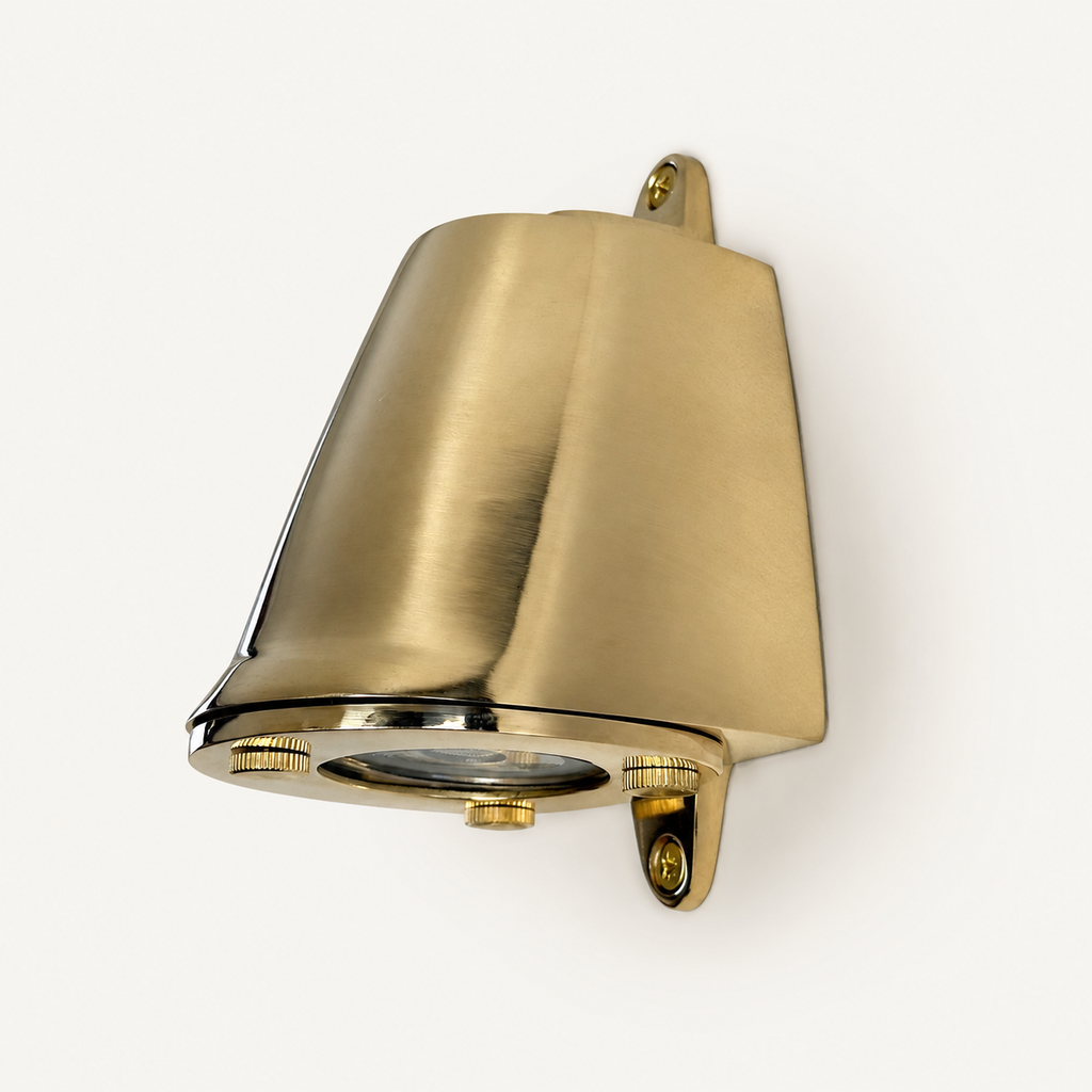 Brassvane solid brass outdoor wall light additional view 4