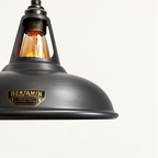 Brassvane pewter gray pendant light additional view 7