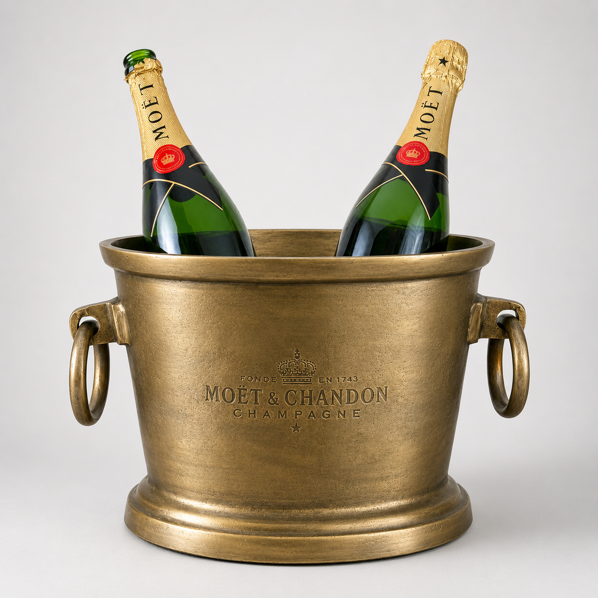 Brassvane champagne ice bucket additional view 5