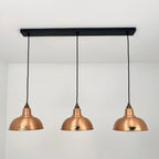 Brassvane antique copper 3 pendant track light additional view 4