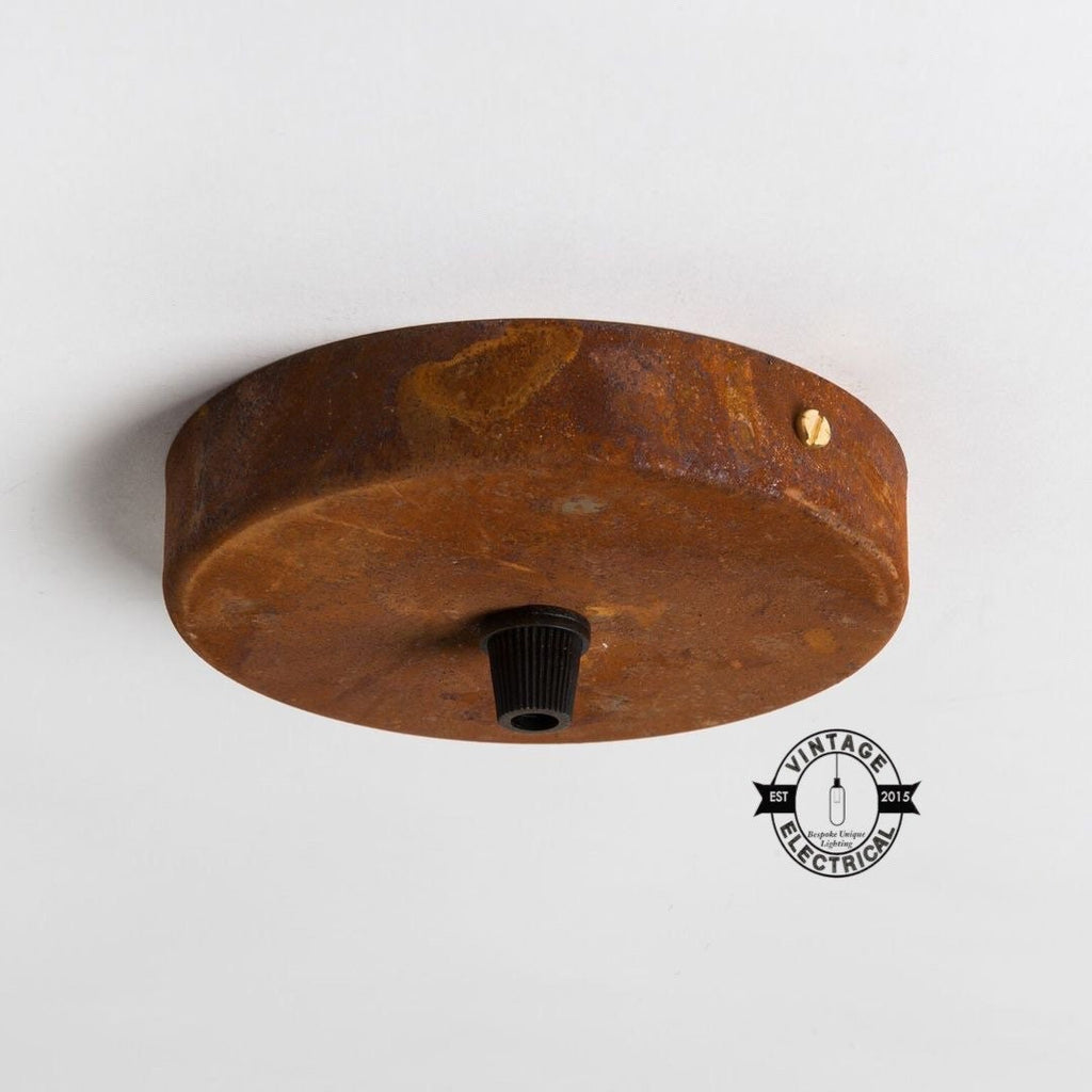 Brassvane rusted ceiling rose additional view 2