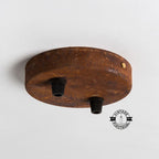 Brassvane rusted ceiling rose additional view 3