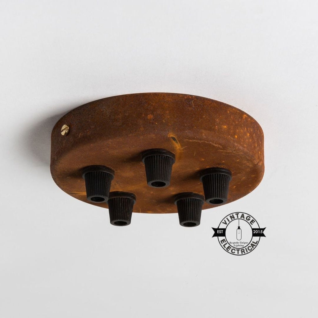 Brassvane rusted ceiling rose additional view 6