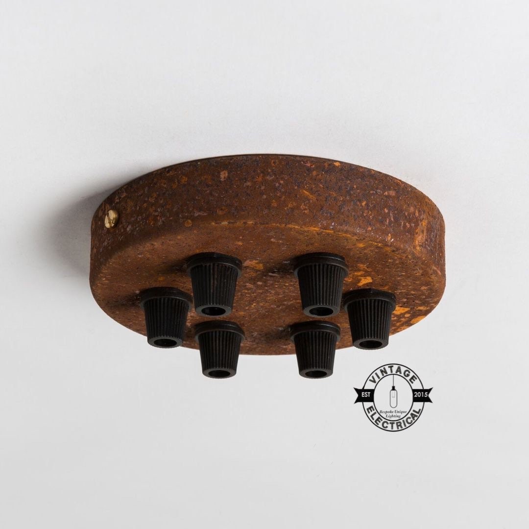 Brassvane rusted ceiling rose additional view 7