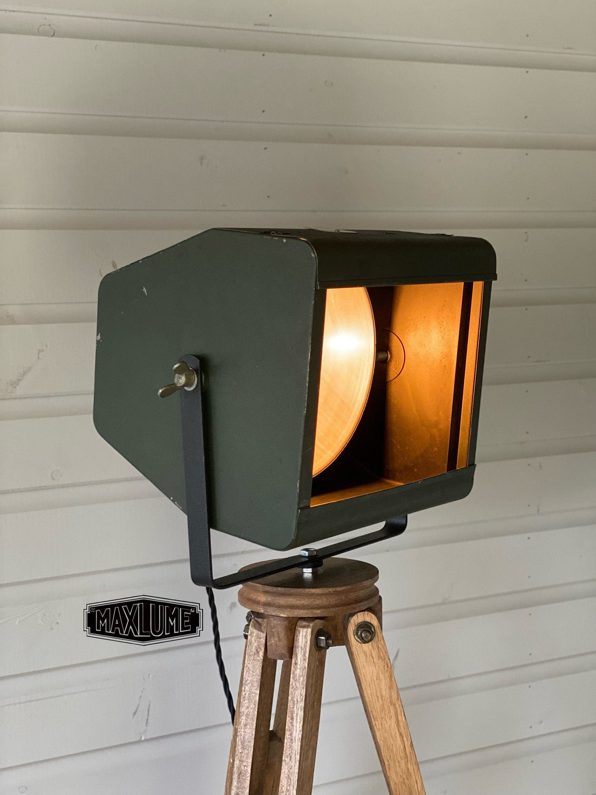 Brassvane tripod theatre spot light additional view 6