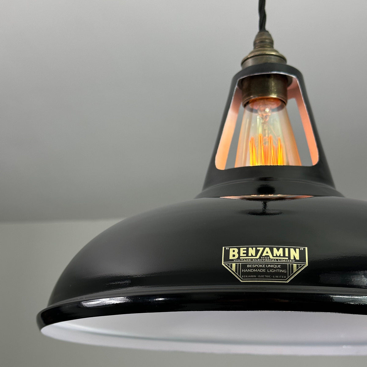 Brassvane midnight black pendant light additional view 5
