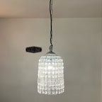 Brassvane glass bird cage chandelier additional view 6