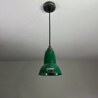 Brassvane racing green pendant light additional view 3