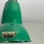 Brassvane racing green pendant light additional view 4