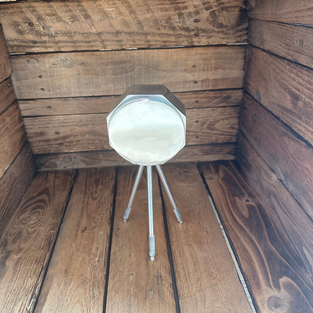 Brassvane tripod table clock additional view 5