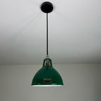 Brassvane racing green pendant light additional view 3