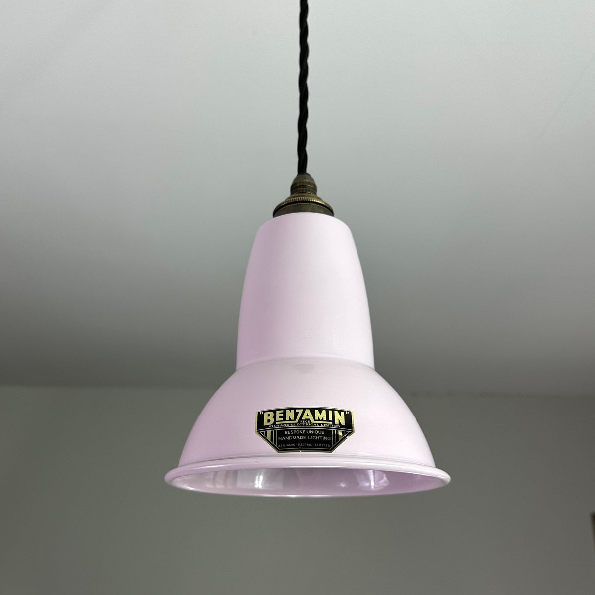 Brassvane pink pendant light additional view 6