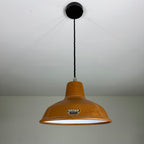 Brassvane tan leather RLM pendant light additional view 2