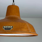Brassvane tan leather RLM pendant light additional view 4