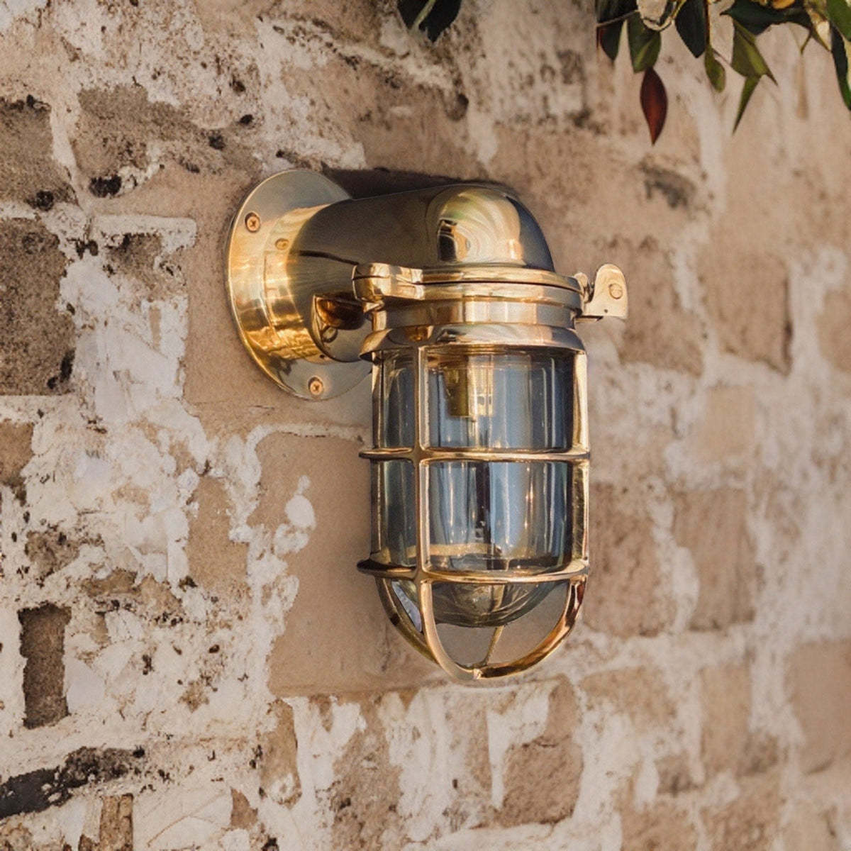 Brassvane polished brass wall light additional view 4