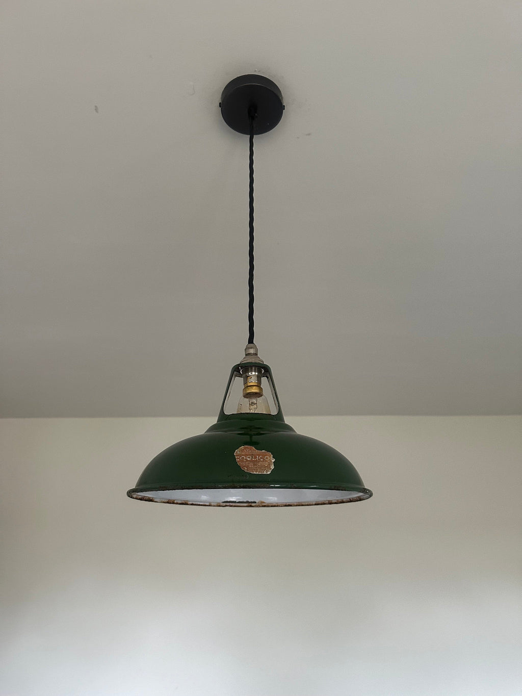 Brassvane green pendant light additional view 3