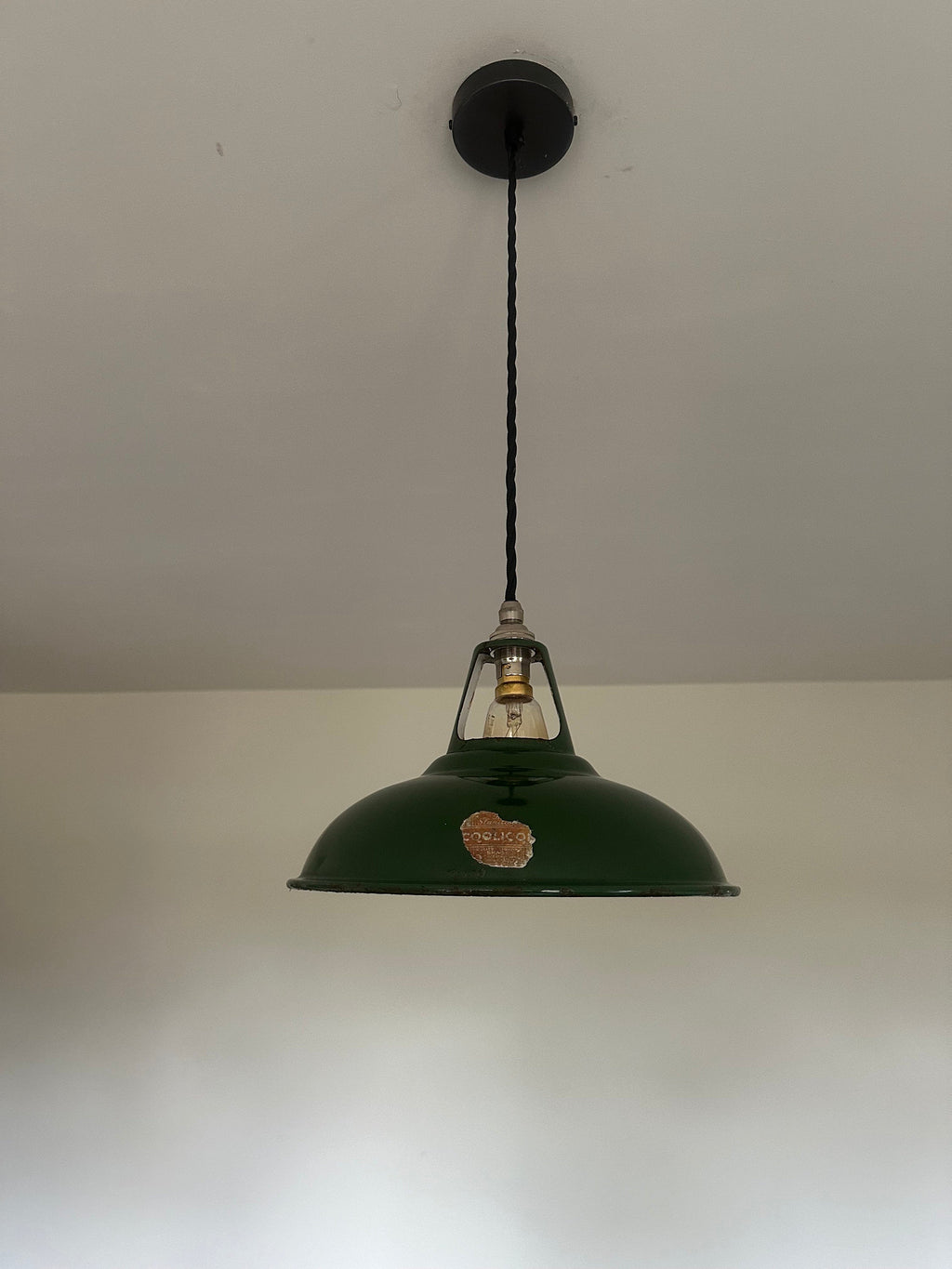 Brassvane green pendant light additional view 4