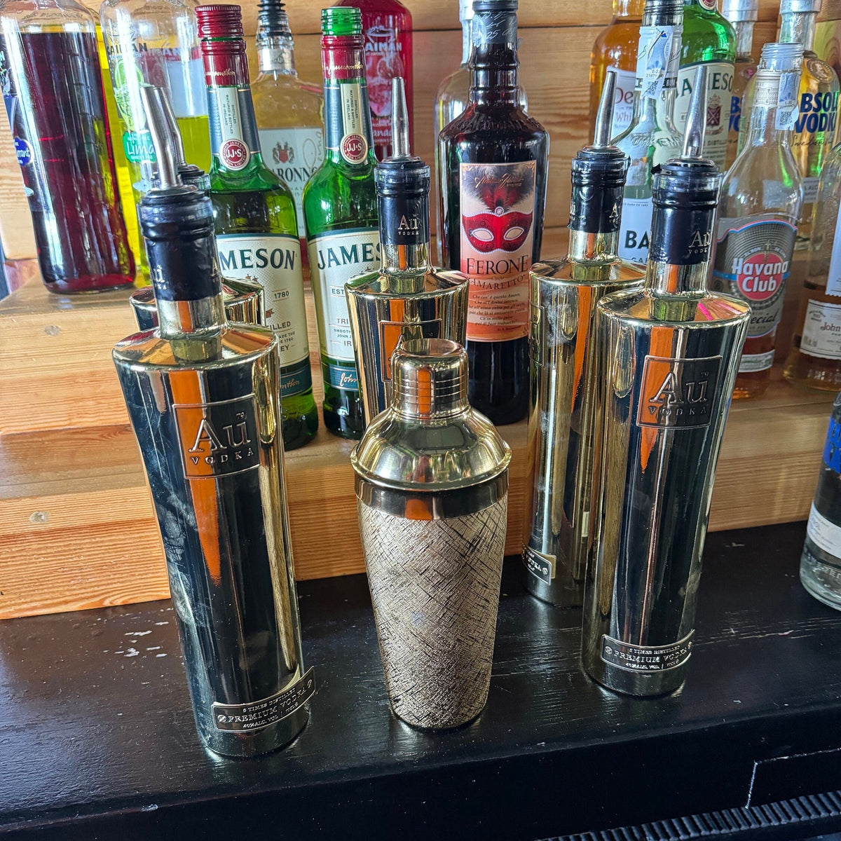Brassvane vintage cocktail shaker additional view 9