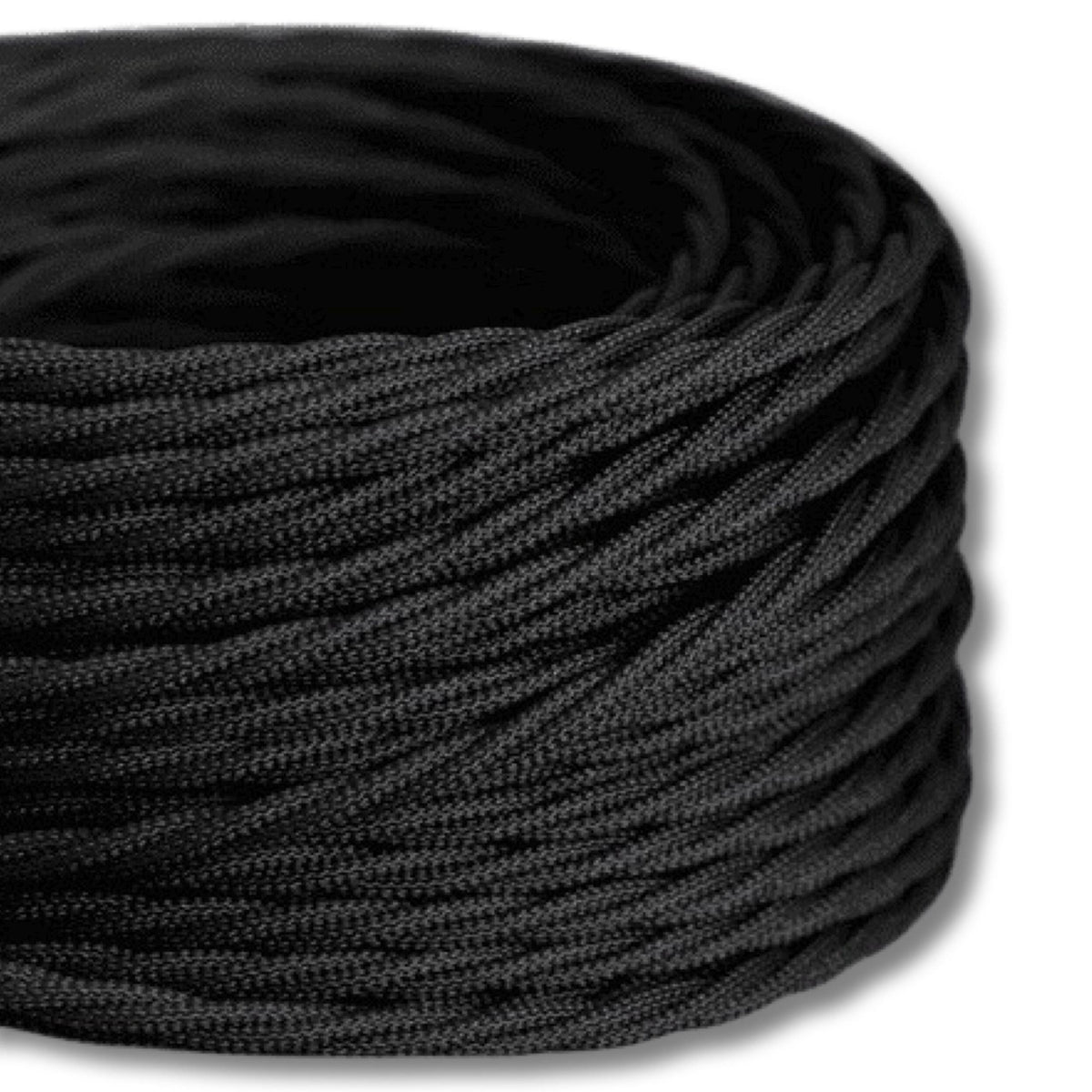 Brassvane twisted lighting cable overall view