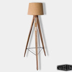Brassvane tripod theatre spot light overall view