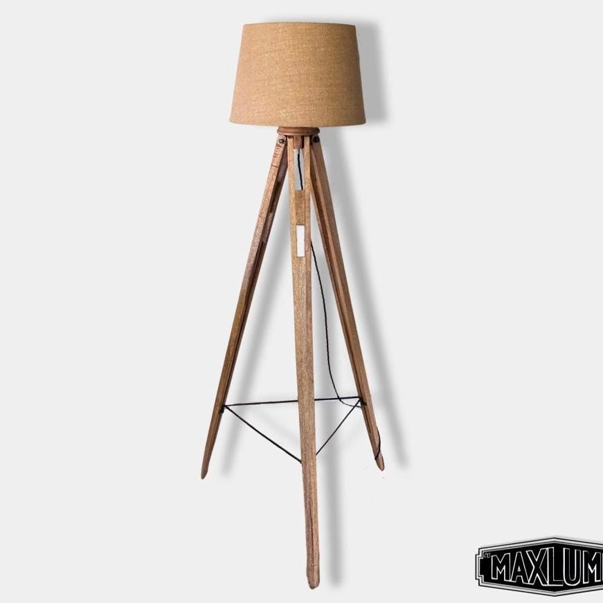 Brassvane tripod theatre spot light overall view
