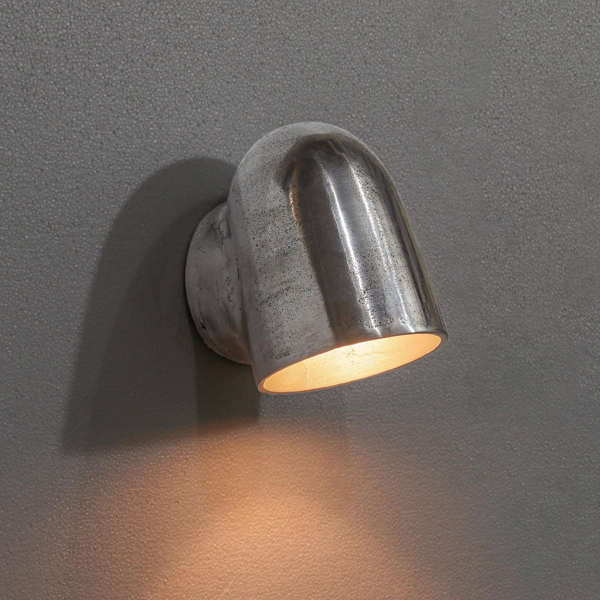 Brassvane raw cast aluminum wall light additional view 4