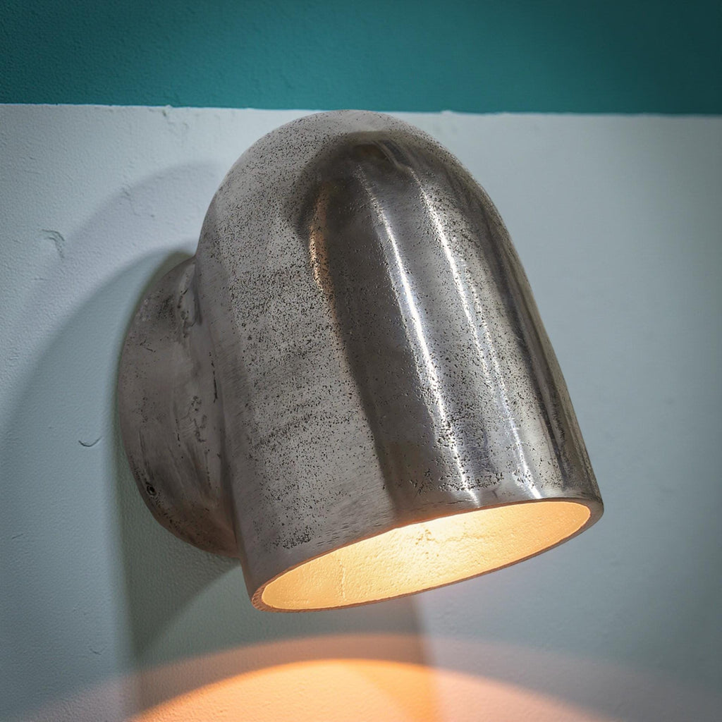 Brassvane raw cast aluminum wall light additional view 6