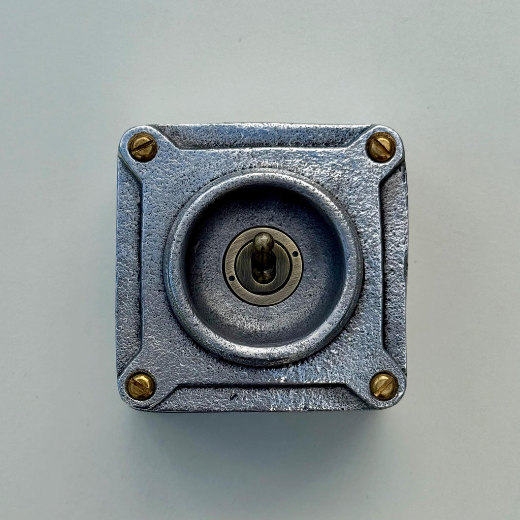 Brassvane conduit toggle light switch additional view 5