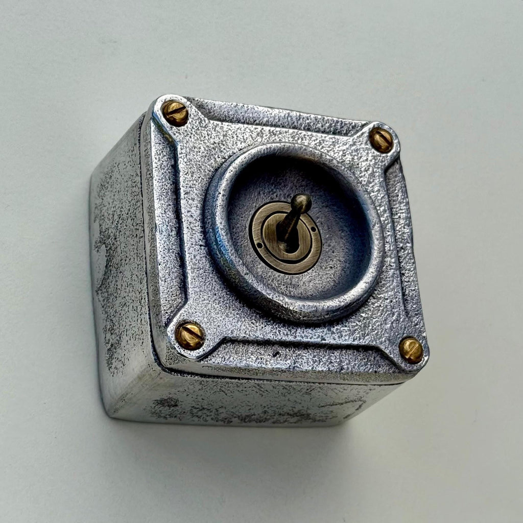 Brassvane conduit toggle light switch additional view 3