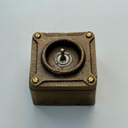 Brassvane antique brass conduit toggle switch additional view 7