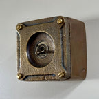 Brassvane antique brass light switch additional view 8