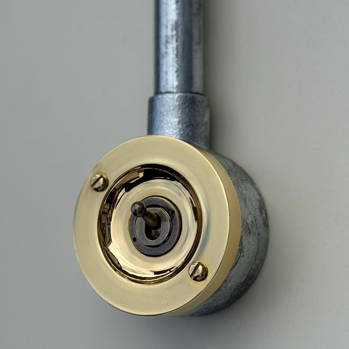 Brassvane solid brass conduit light switch additional view 5