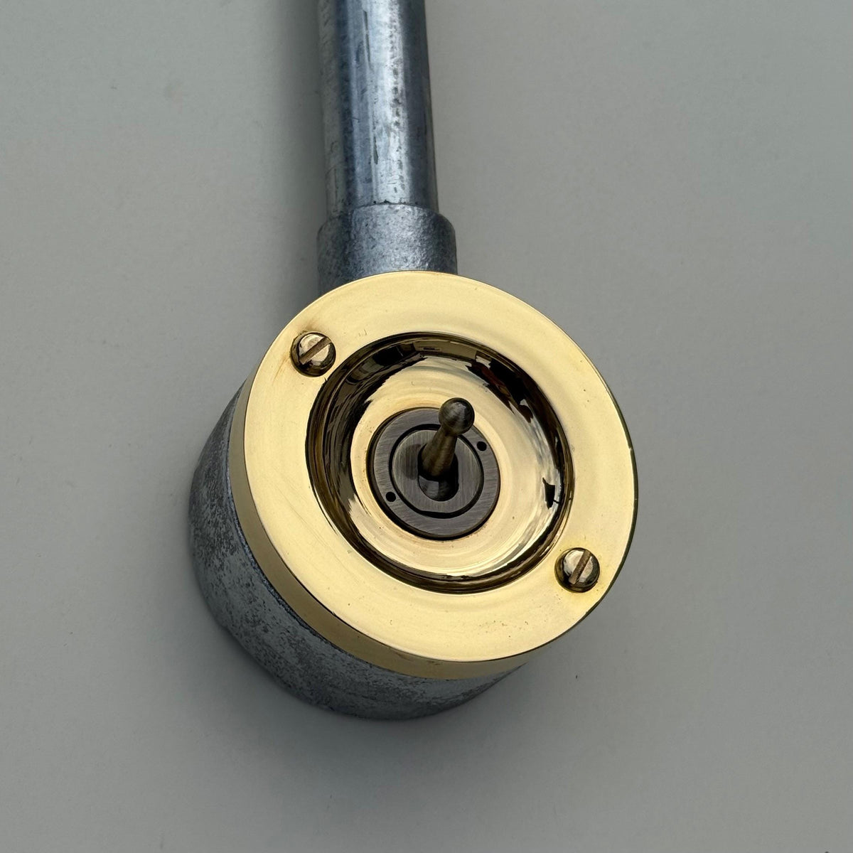 Brassvane solid brass conduit light switch additional view 4