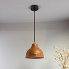 Brassvane leather pendant light additional view 4