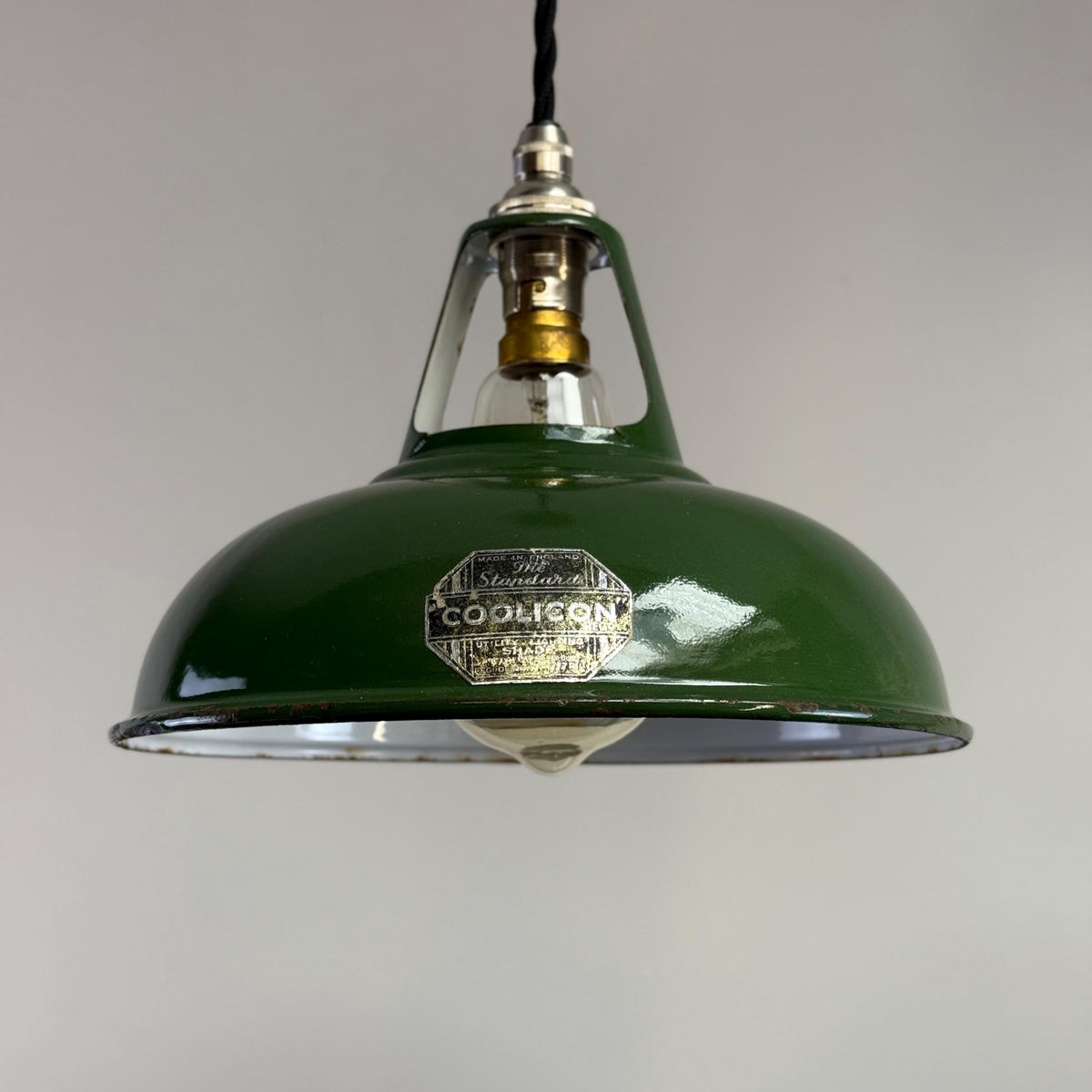 Brassvane green pendant light additional view 4