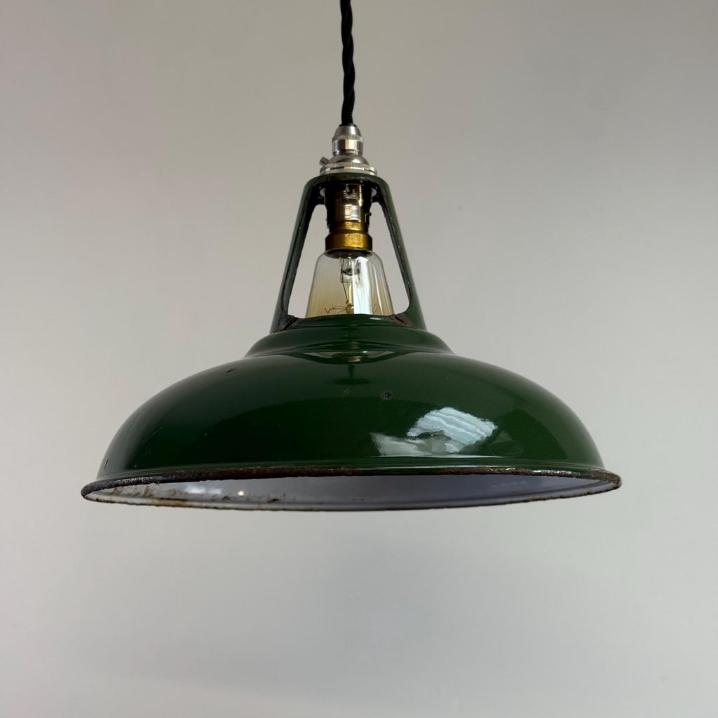 Brassvane green pendant light additional view 3