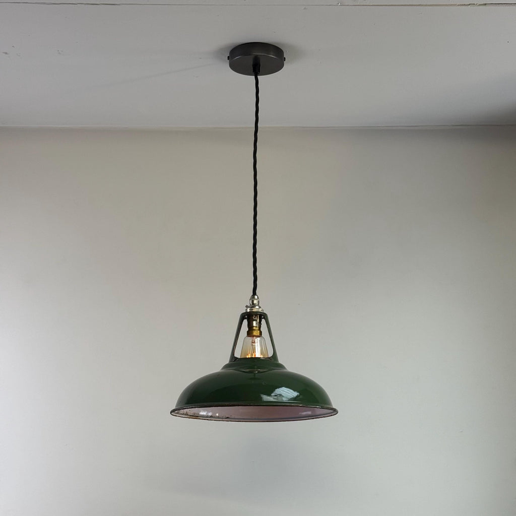 Brassvane green pendant light additional view 4