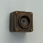 Brassvane antique brass conduit toggle switch additional view 2