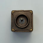 Brassvane antique brass conduit toggle switch additional view 6