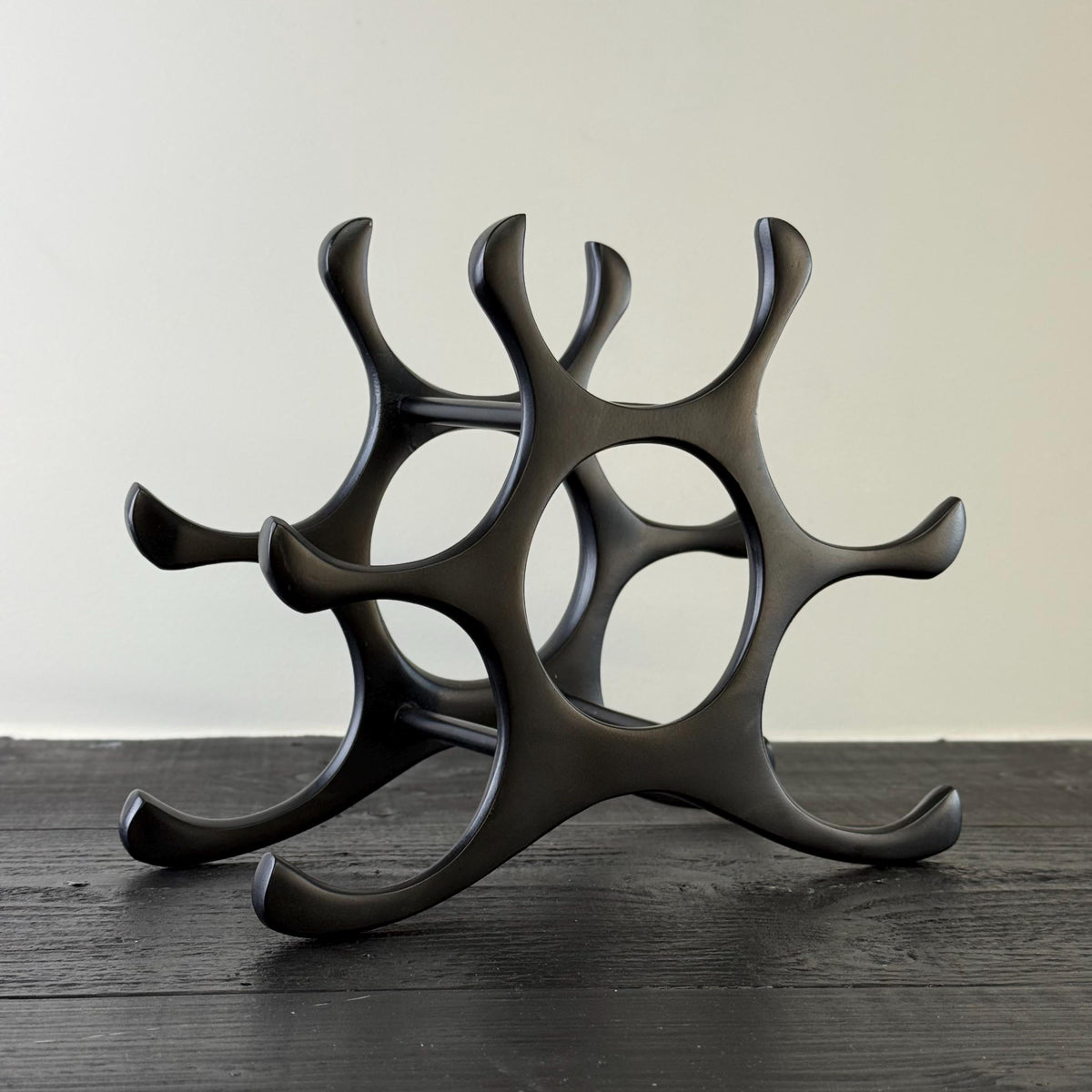 Brassvane 6 bottle wine rack additional view 5