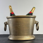 Brassvane antique brass champagne ice bucket additional view 4