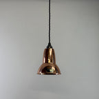 Brassvane handspun copper pendant light additional view 5