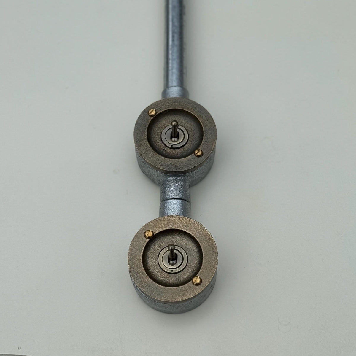 Brassvane double gang conduit light switch additional view 6
