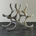 Brassvane 6 bottle wine rack overall view