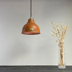Brassvane leather pendant light additional view 3
