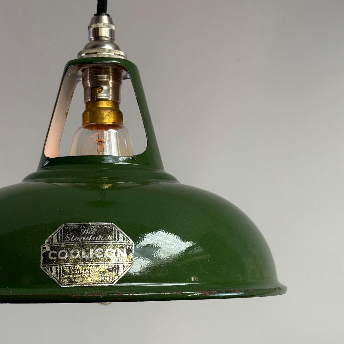 Brassvane green pendant light additional view 5
