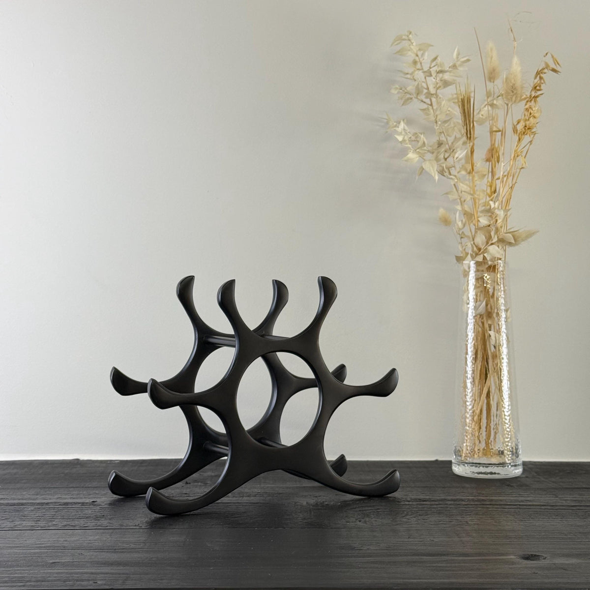 Brassvane 6 bottle wine rack additional view 8