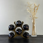 Brassvane 6 bottle wine rack additional view 9
