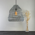 Brassvane beehive wire mesh pendant light additional view 2